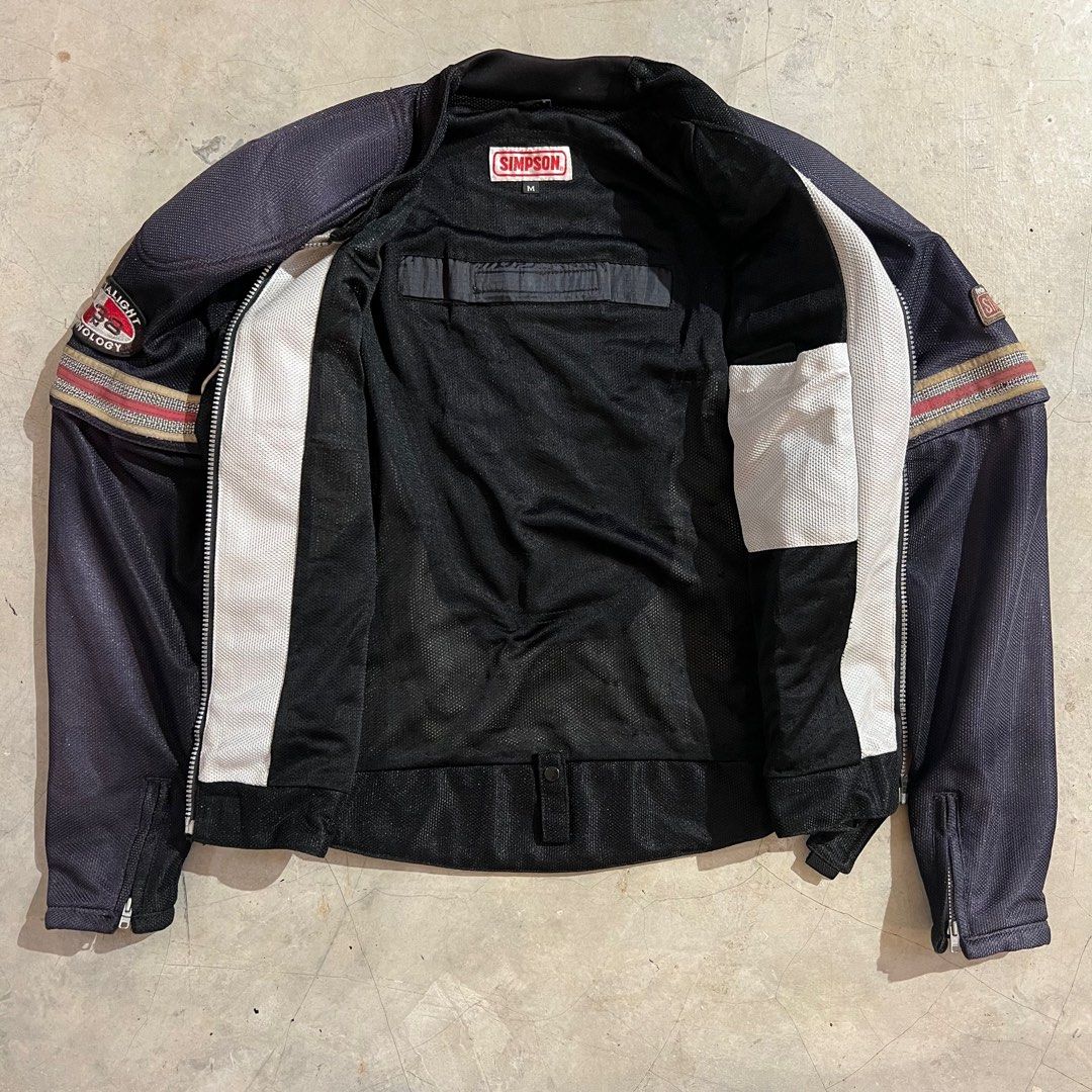 Vintage Simpson Racing Jacket, Men's Fashion, Coats, Jackets and ...