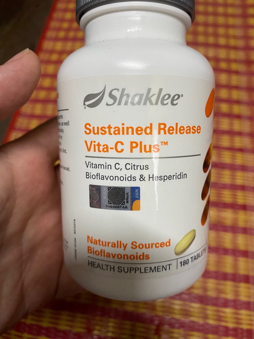 Shaklee Vitamin c sustained release vita c, Health & Nutrition, Health ...