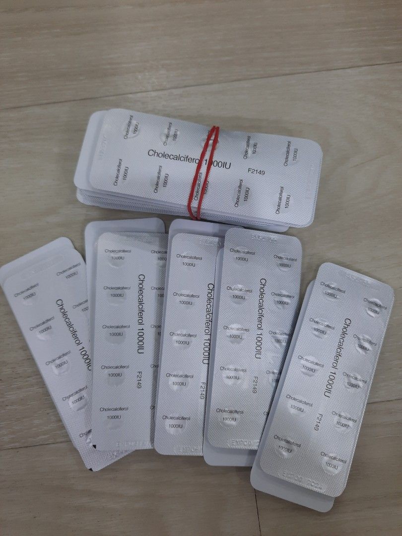 Vitamin D colecalciferol 1000iu, Health & Nutrition, Health Supplements