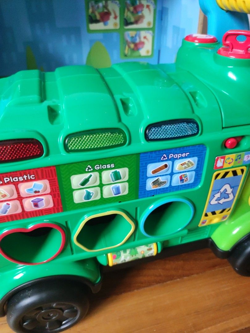 VTech ride and recycle toy car, Babies & Kids, Infant Playtime on Carousell