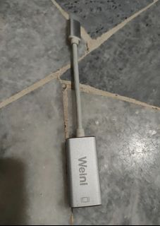 weini type c to mini hdmi adapter- new.......