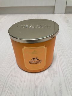 White Barn : Peach Bellini candle (411g/14.5oz)