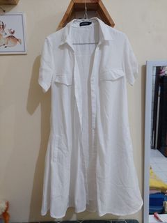 White Dress berrybenka/ outer putih (berrybenka x marsha timothy)