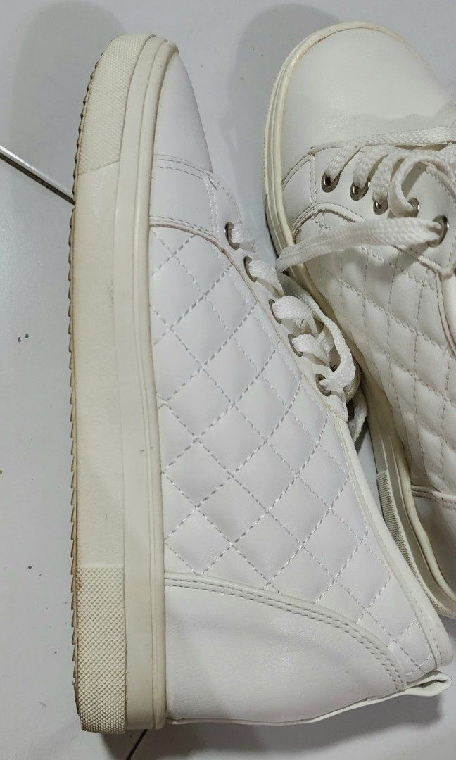 White platform new arrivals sneakers