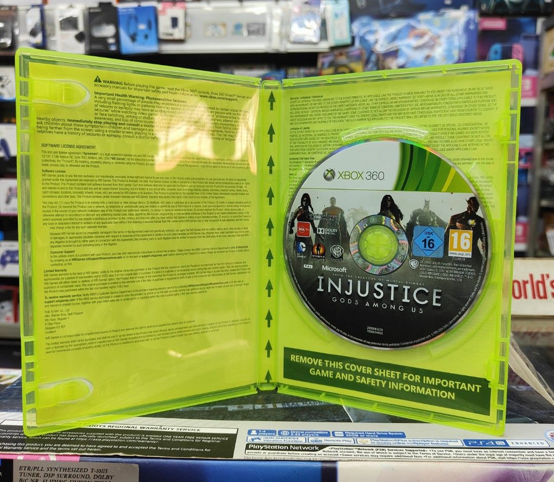 Injustice Gods Among Us Xbox Series X Xbox One Xbox 360