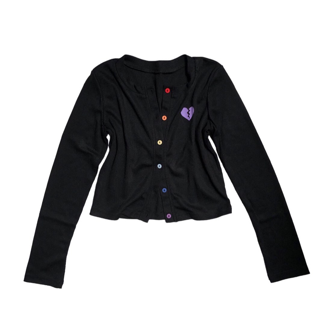 y2k candy button crop cardigan y2k downtown girl grunge aesthetic