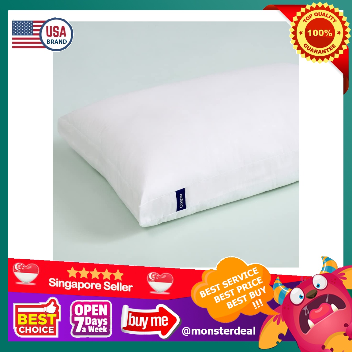 Casper store pillow promo