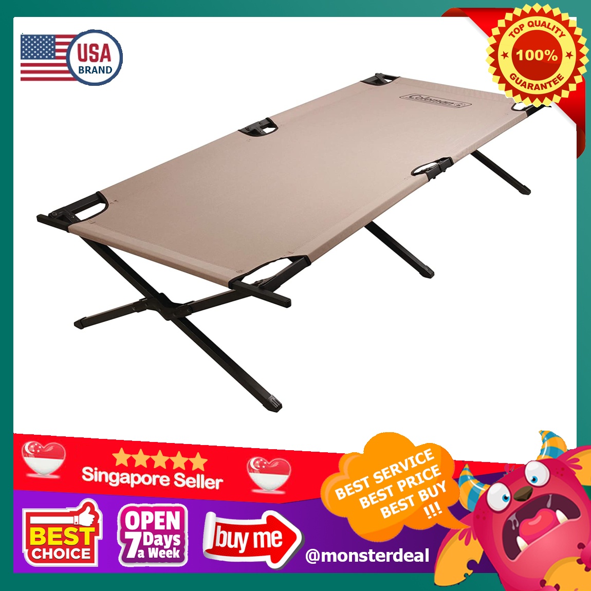Coleman trailhead 11 cot discount