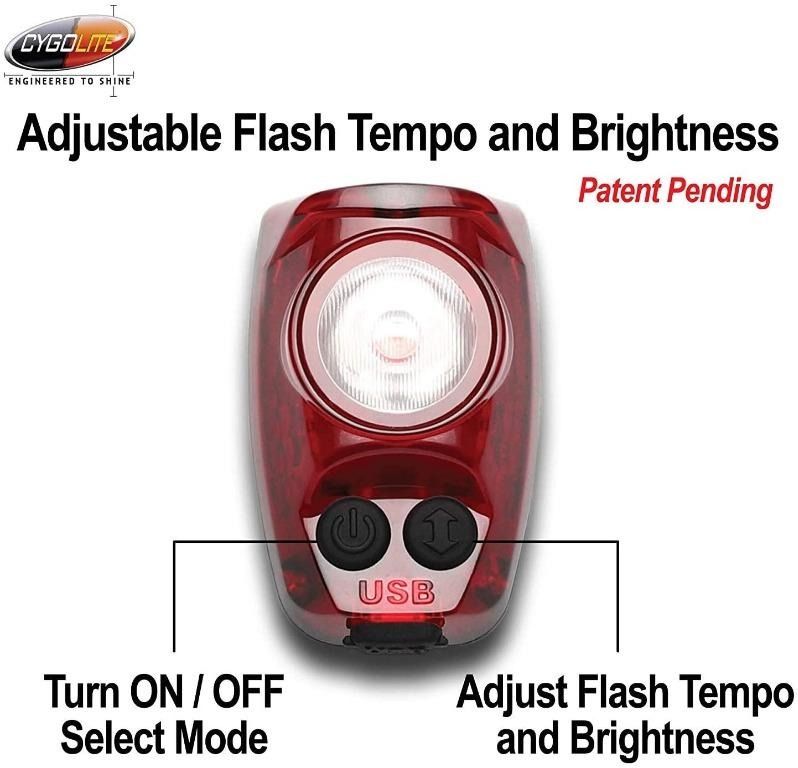 YBR Cygolite Metro Plus 800 Hotshot Pro 150 Bicycle Light Combo