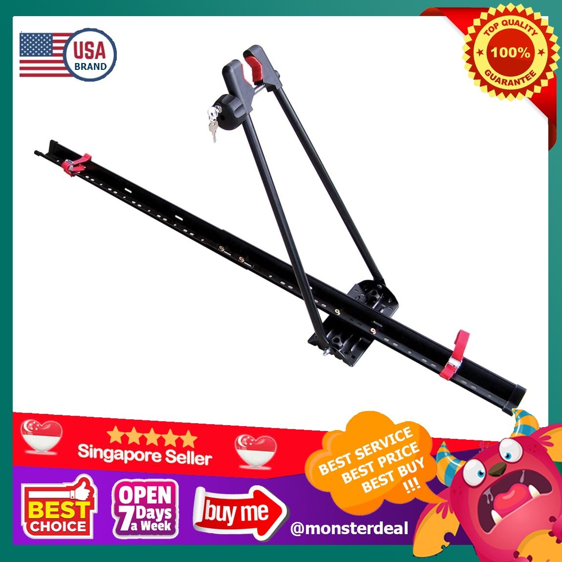 Swagman upright roof mount bike rack 2025