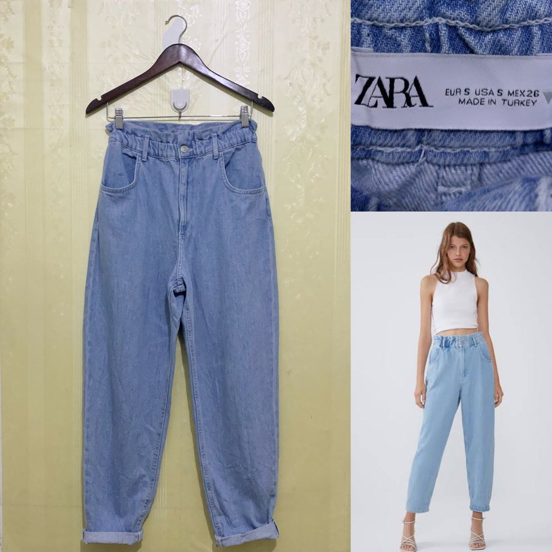 Zara baggy jeans on Carousell