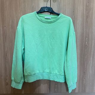 Zara sweater sage green