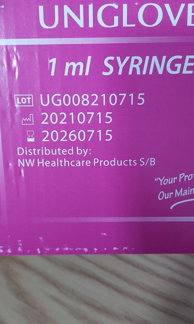 (10 pcs) 1ml Colostrum syringes sterile luer strip, Babies & Kids