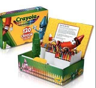 120 Colors Crayola Crayons