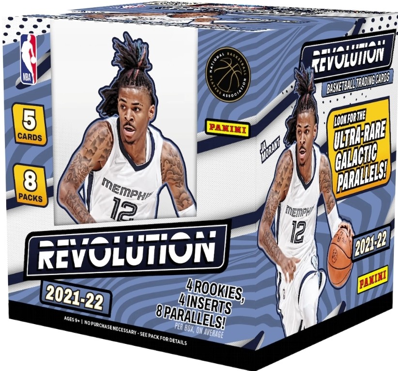 2021-22 Panini Revolution Basketball Hobby Box, 興趣及遊戲, 玩具