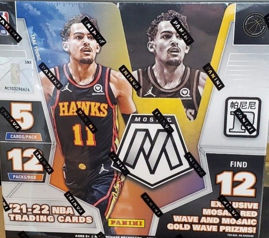 2022-23 Panini Mosaic Tmall(Asia) Basketball Box, 興趣及遊戲, 玩具