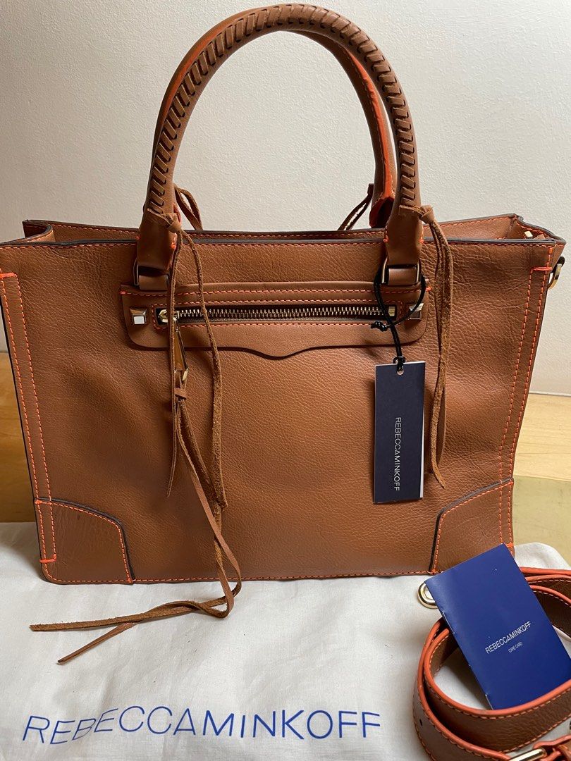 Rebecca minkoff sales leather satchel