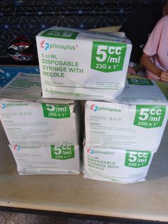 5cc/5ml Syringe with 25g needle
