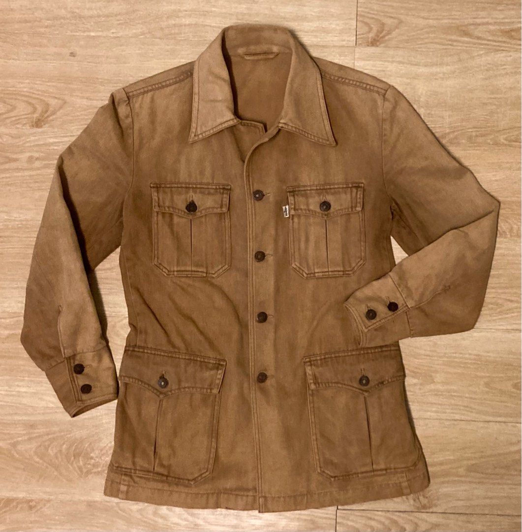 ソルボワ 70s levi's western tailored jacket bige | reumareica.com