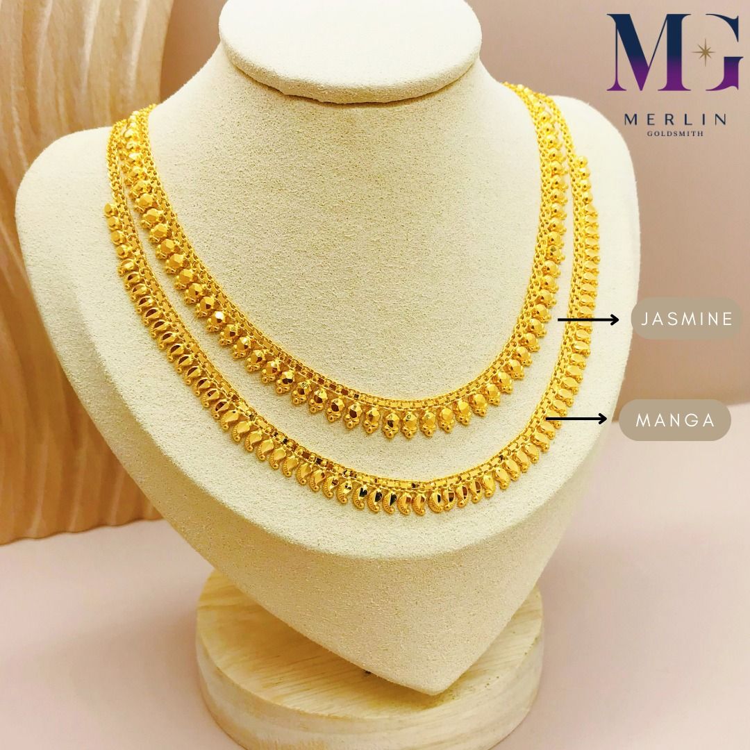 Gold jasmine necklace online
