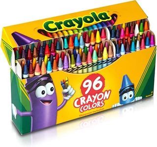 96 colors Crayola Crayons