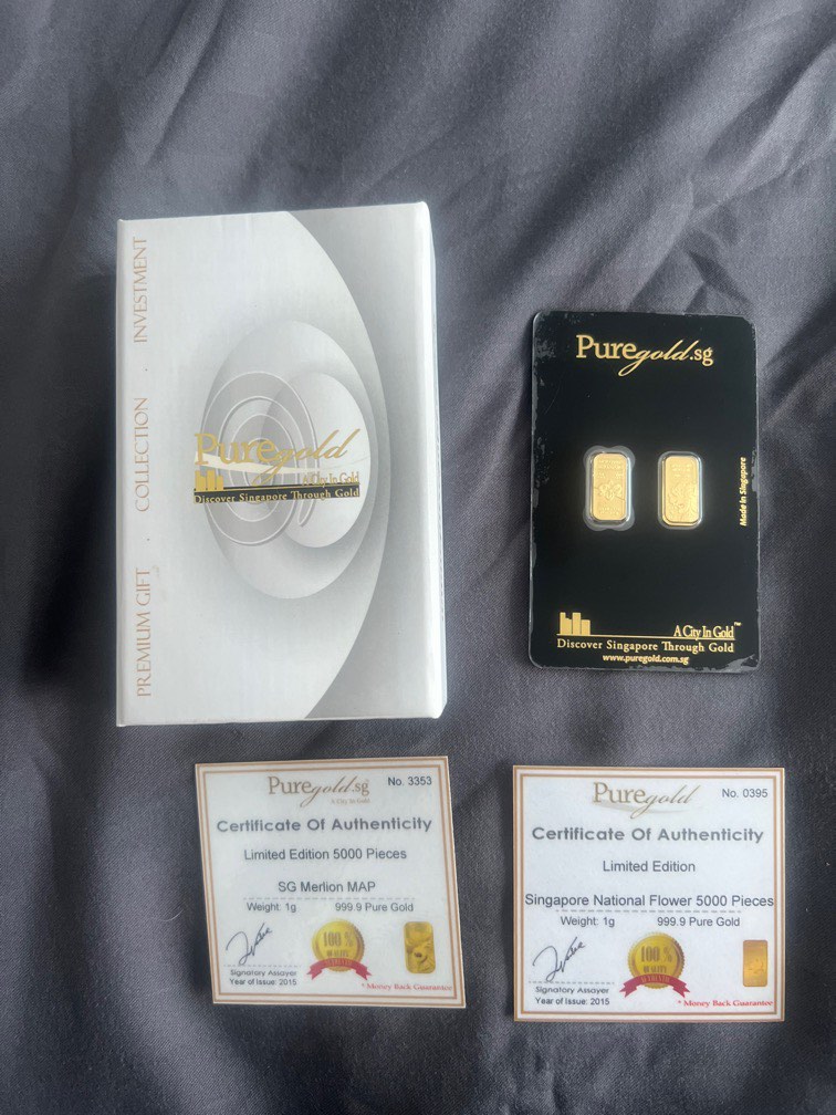 999 puregold bar, Luxury, Accessories on Carousell