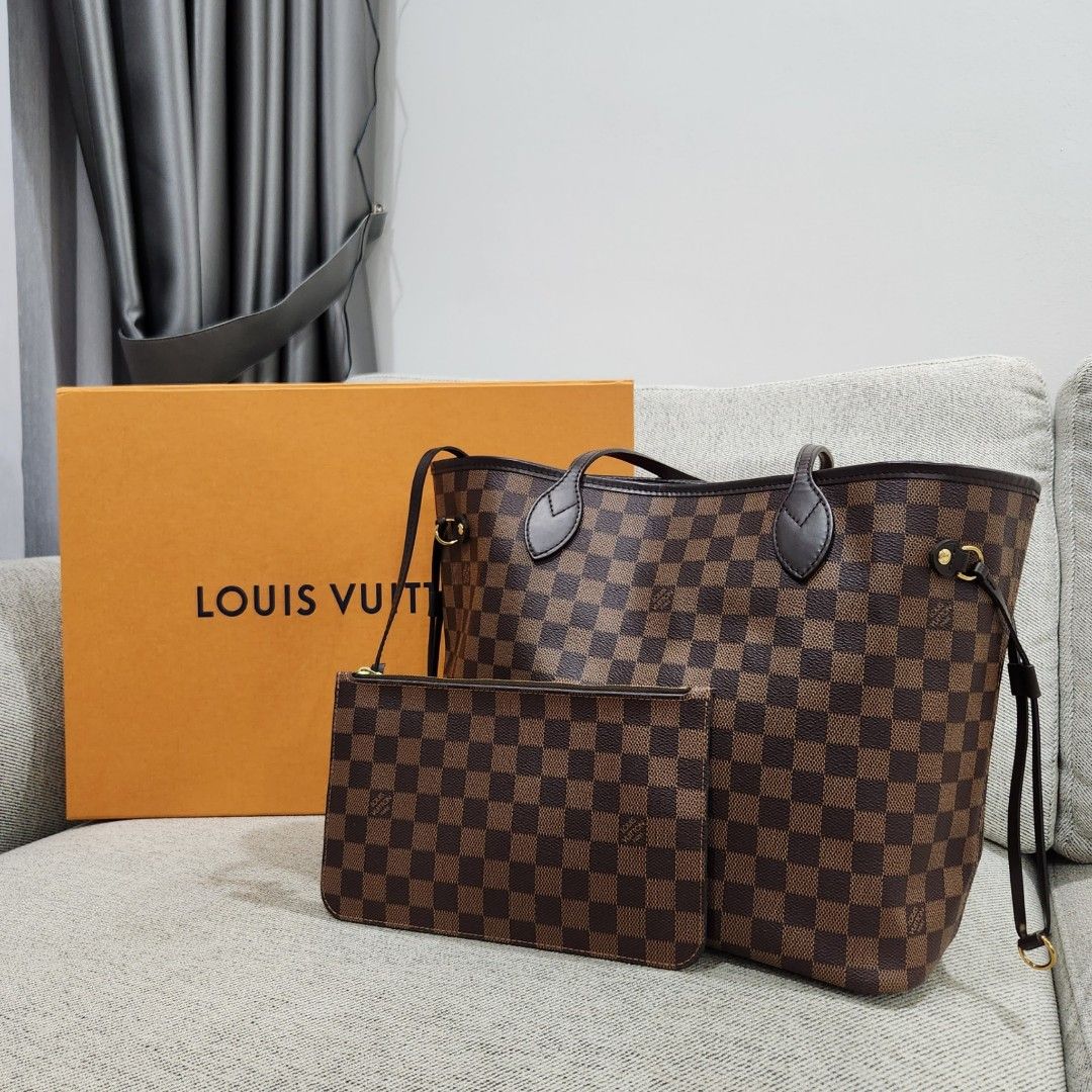 💯 Authentic Louis Vuitton (LV) Neverfull MM, Luxury, Bags