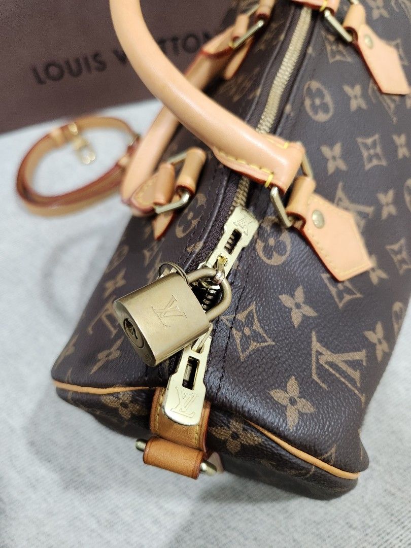 Louis Vuitton Speedy Bandouliere 30 Voyage Stickers - BAGAHOLICBOY