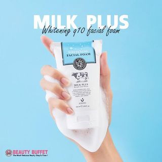 泰國 Milk Plus 牛奶美白洗面乳 Beaut Buffet Plus Q10 100ml