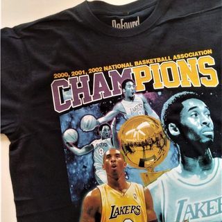 Vintage Los Angeles Lakers 2000 / 2001 NBA Champions Kobe / Shaq T Shirt  (Size X