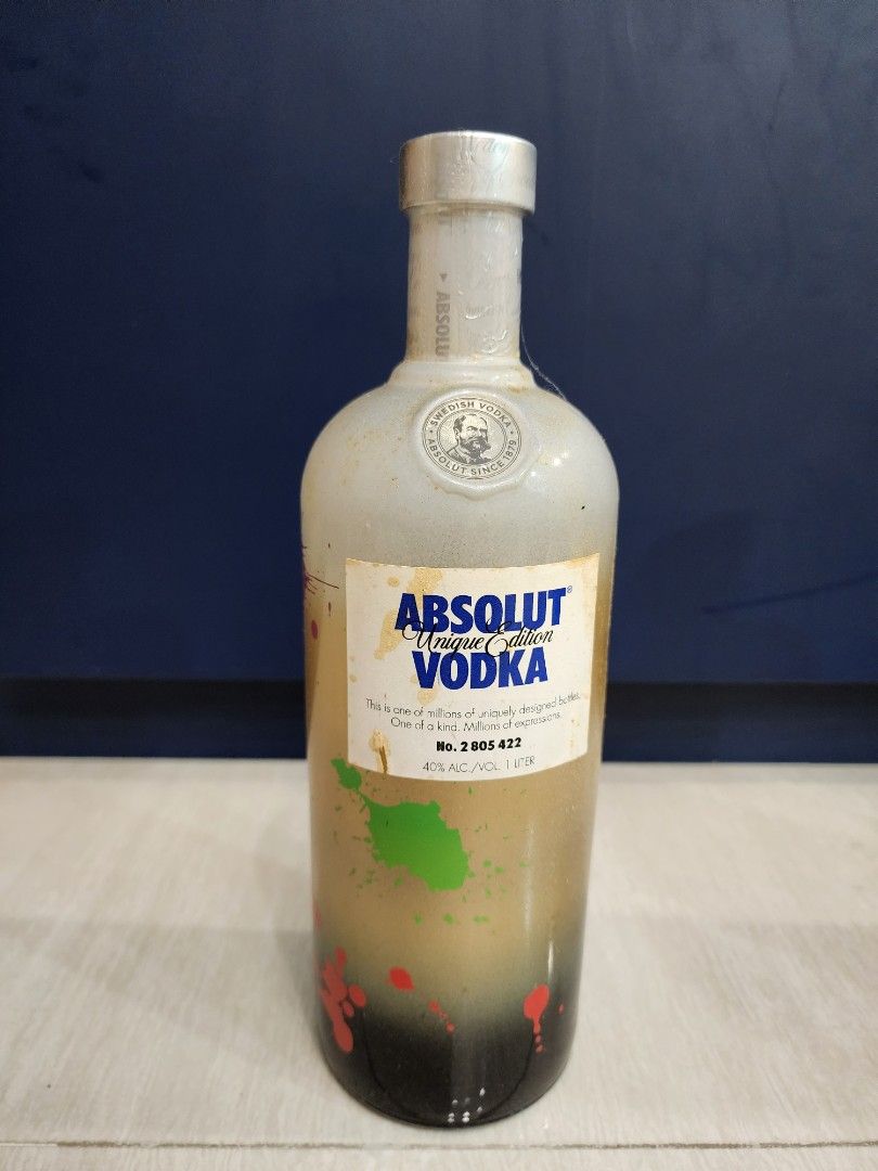 Absolut Vodka 1L, Food & Drinks, Alcoholic Beverages on Carousell
