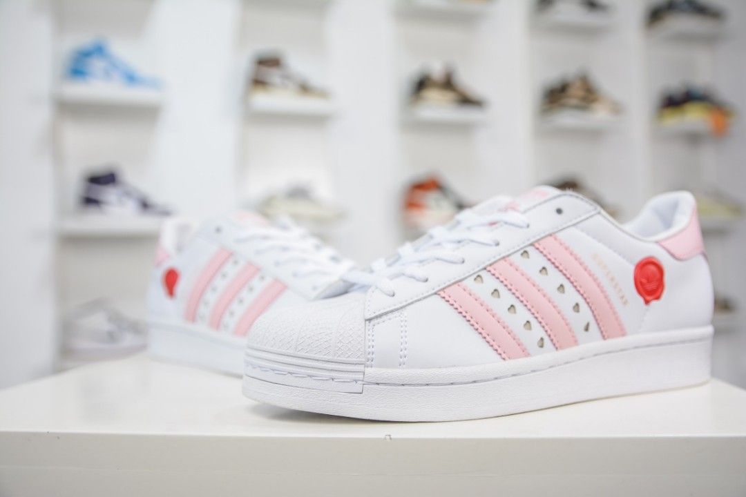 Adidas Originals Superstar Pink White W 2023 IE6976 Women s