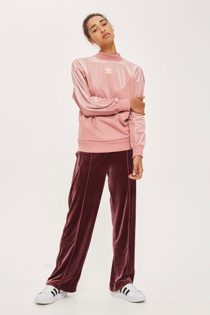 Adidas dusty pink sweater outlet