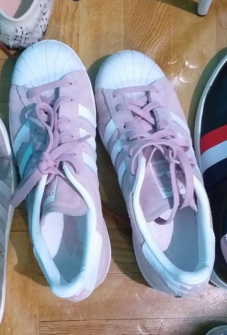 Adidas superstar pink online pastel