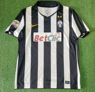 Alessandro Del Piero Juventus Home Jersey 2009/2010 Original Nike Football Shirts Kit