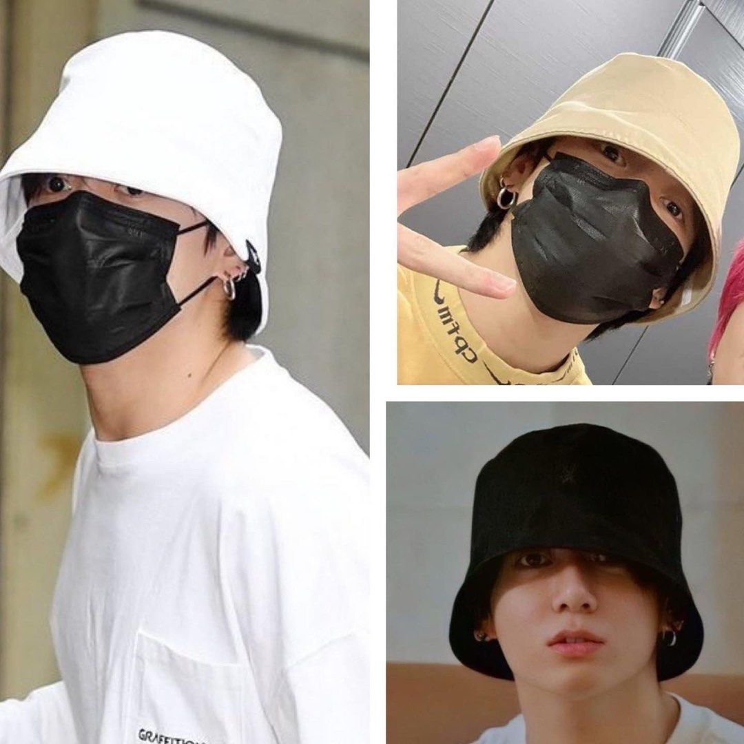 Almost New - Varzar Stud Bucket Hat, Women’s Fashion, Watches