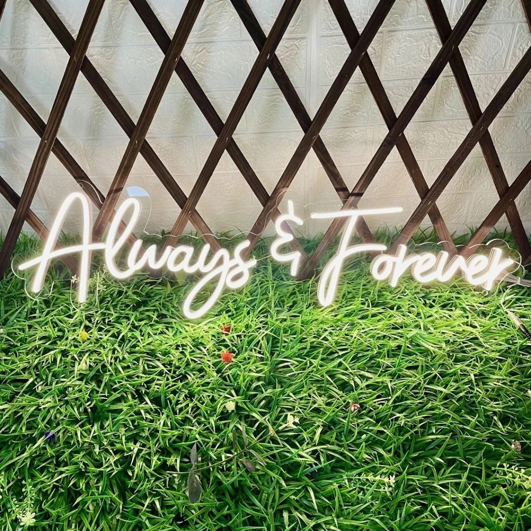 Always Forever - Neon Sign, Furniture & Home Living, Lighting & Fans ...
