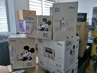 Asahi Disney collection toaster, blender, rice cooker, kettle set of 4