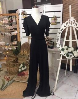 Audrey Dresslab Black Jumpsuit