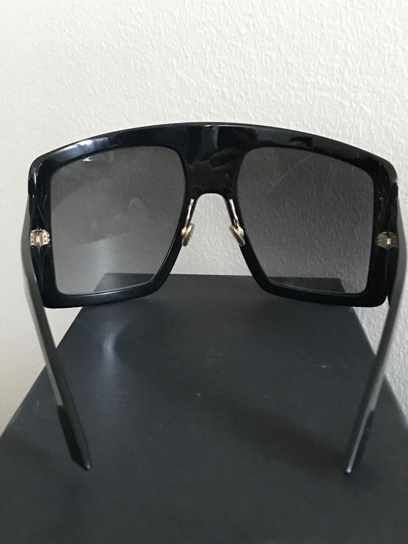 Dior Solight1 Gradient Shield Sunglasses In Black  ModeSens
