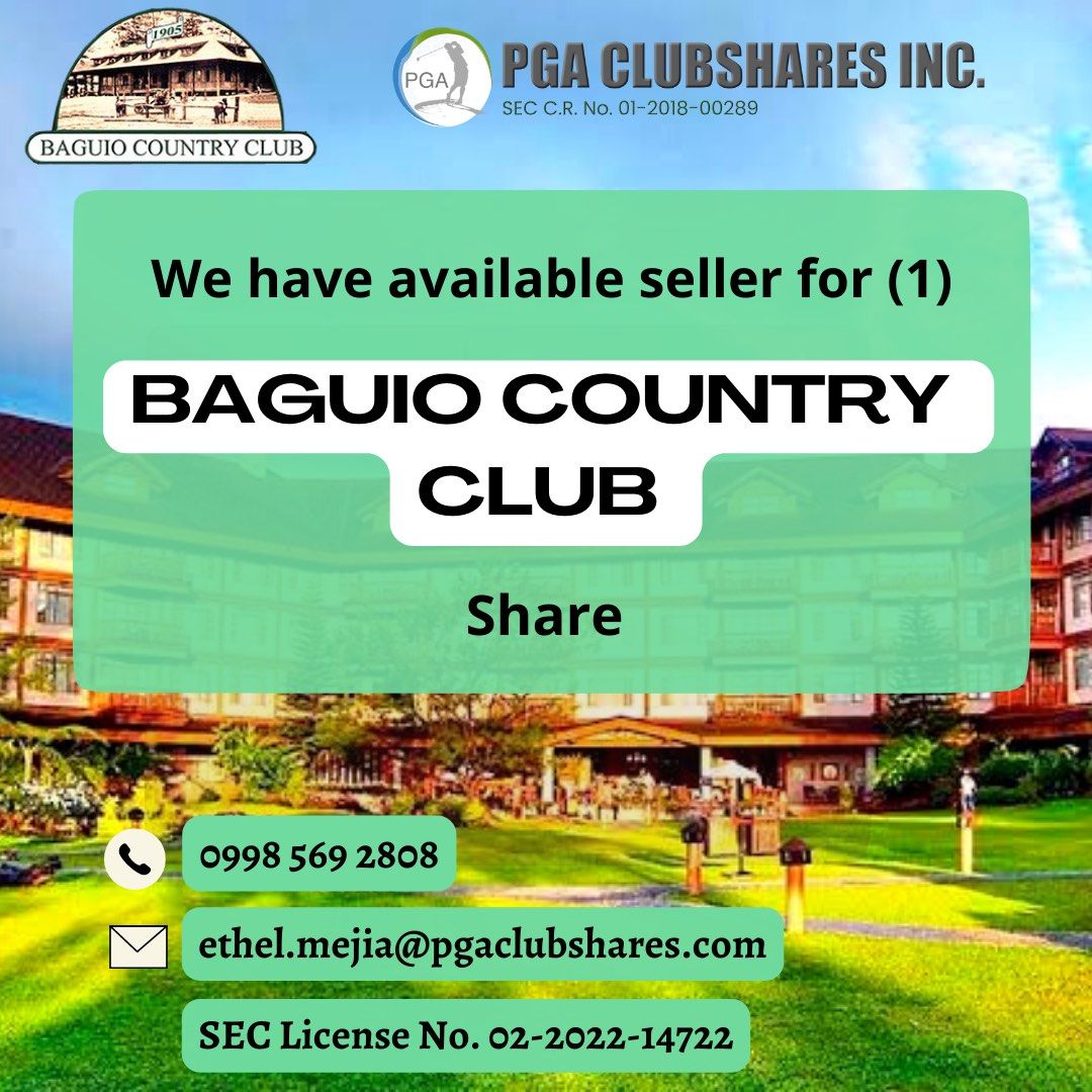 BAGUIO COUNTRY CLUB, Sports Equipment, Sports & Games, Golf on Carousell