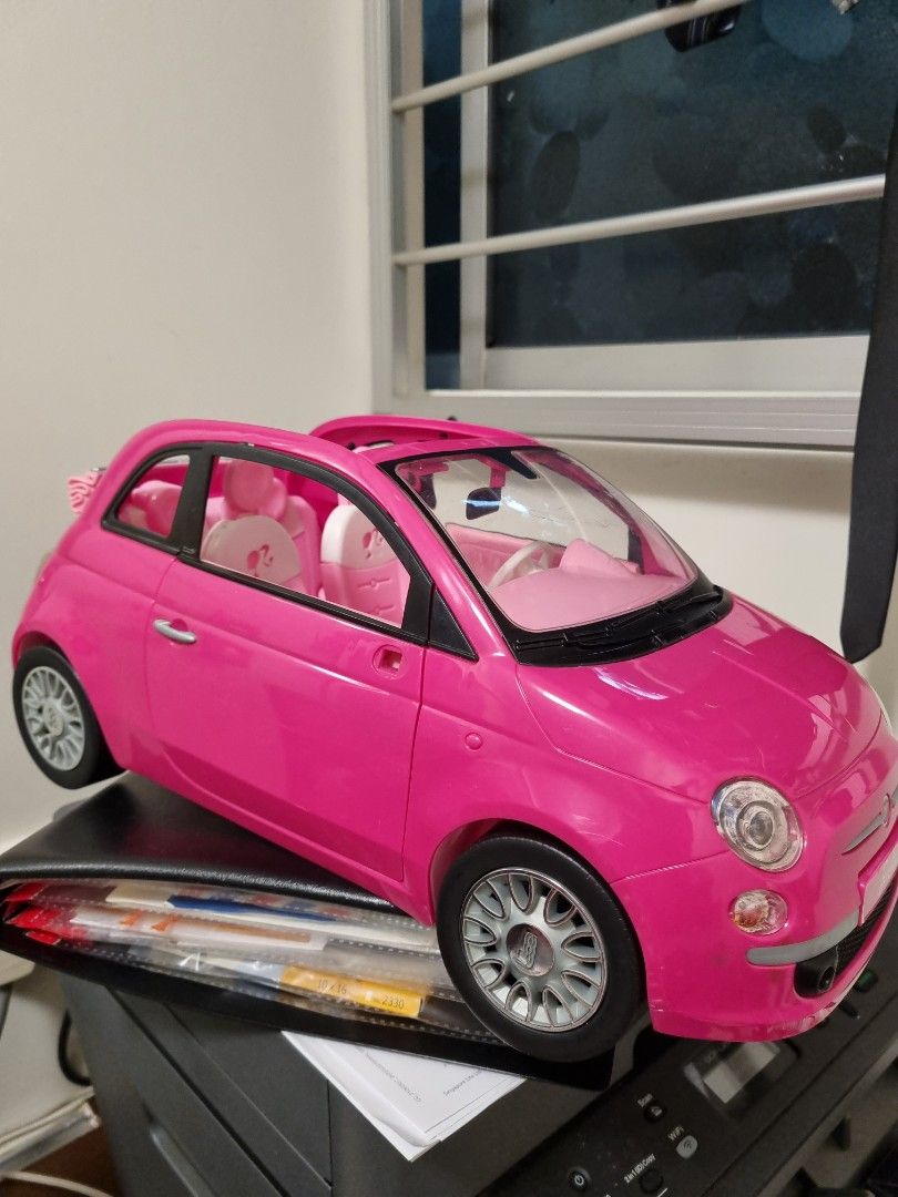 Barbie fiat car set deals