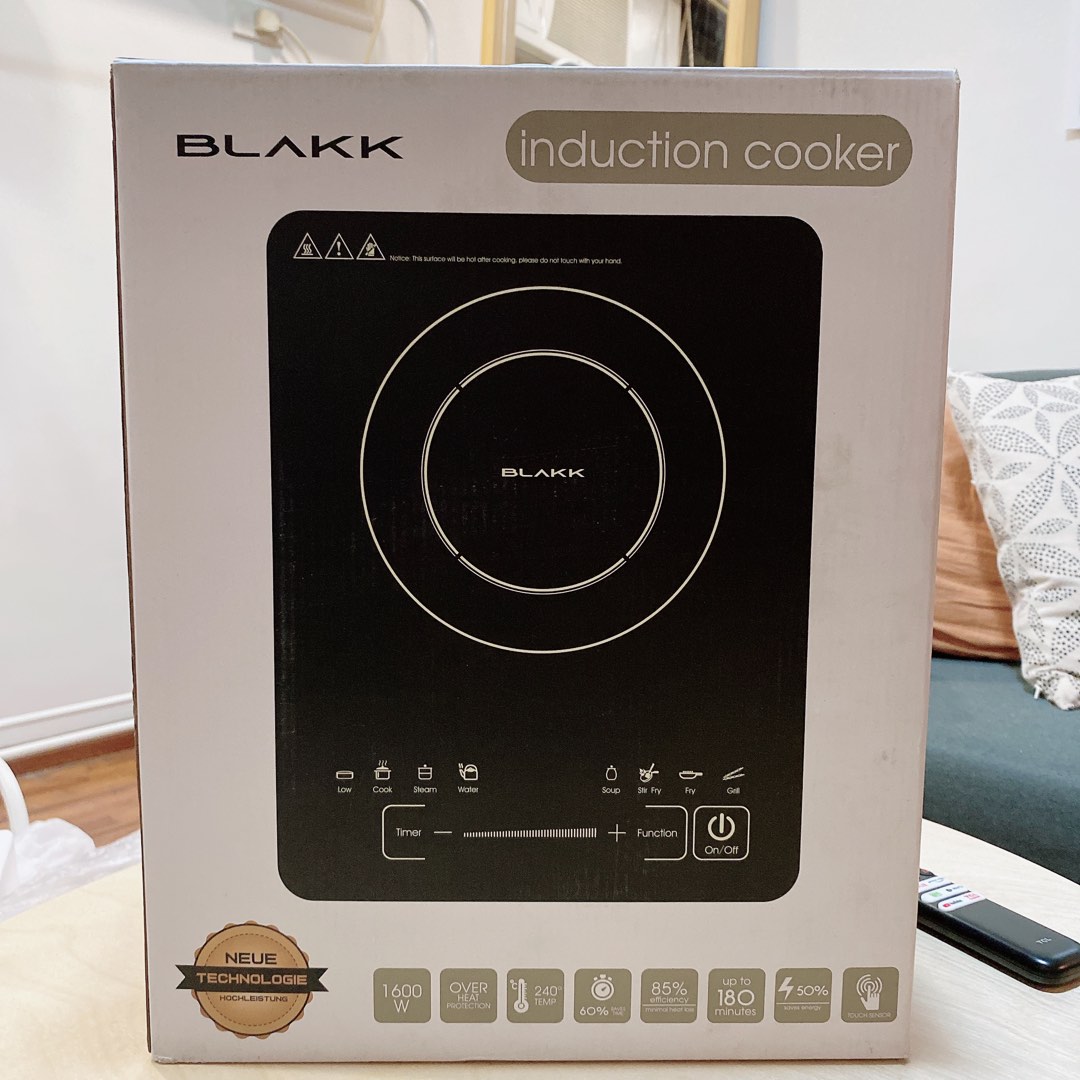Blakk Induction Cooker, TV & Home Appliances, Kitchen Appliances