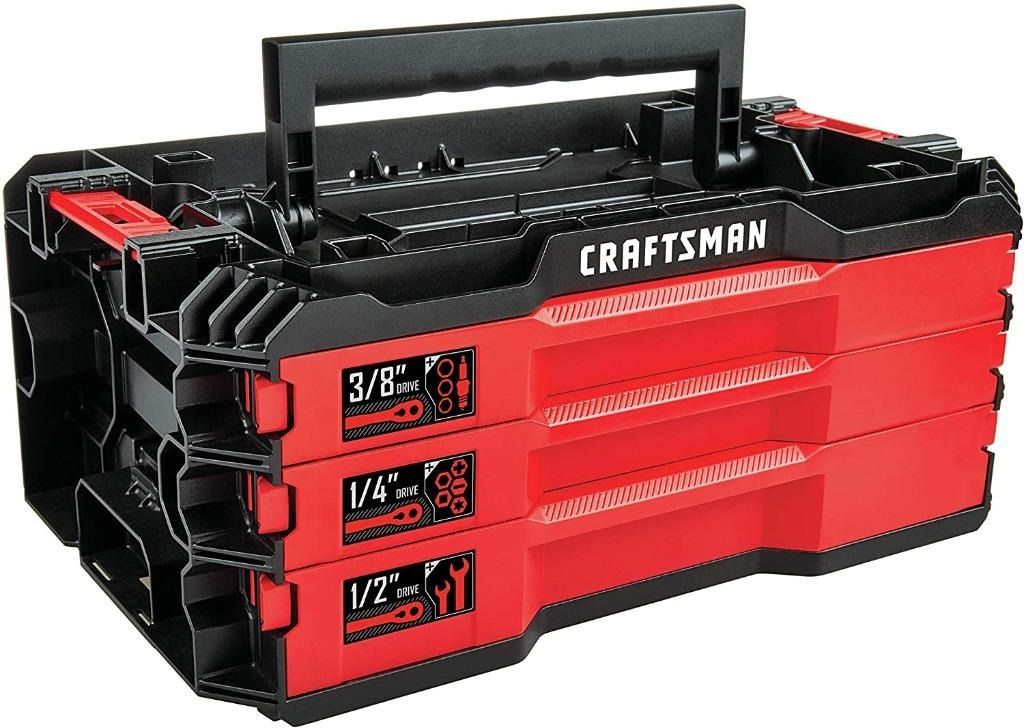 BML] CRAFTSMAN USA Mechanics Tools Kit with Drawer Box, 216-Piece,  Furniture  Home Living, Home Improvement  Organisation, Home Improvement  Tools  Accessories on Carousell