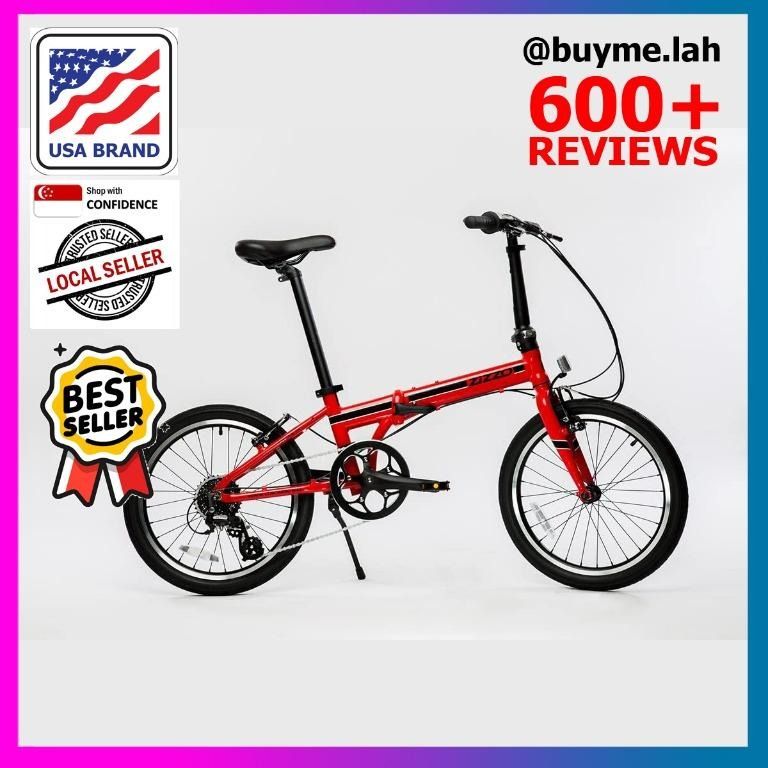 Euromini Zizzo Folding Bicycle Zizzo Folding Bike Zizzo Ubano