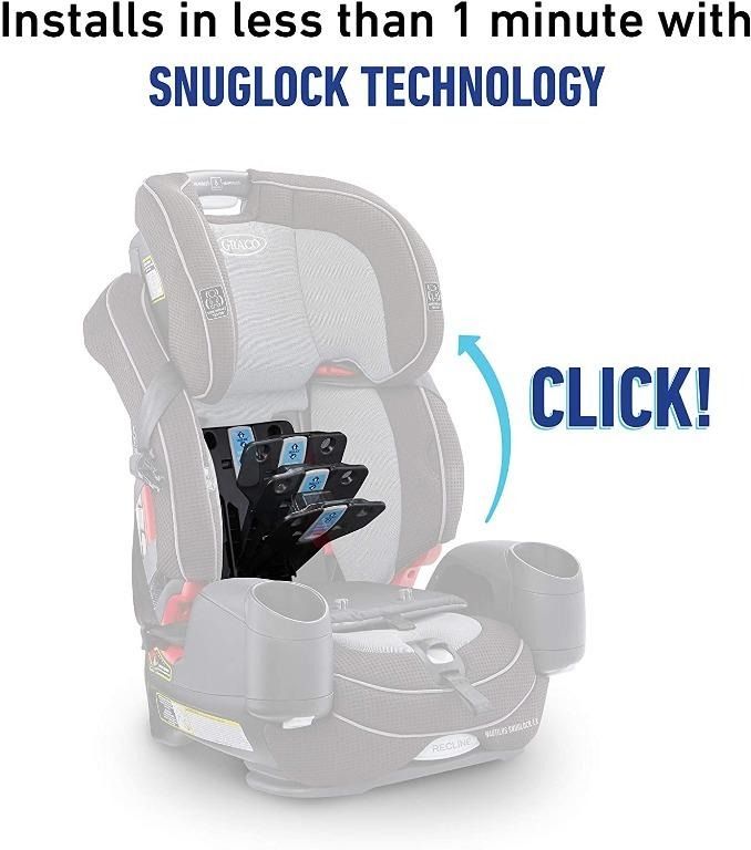 BML Graco Nautilus SnugLock LX 3 in 1 Harness Booster Car Seat