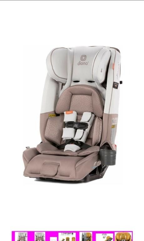 BML nav Diono Radian 3RXT All in One Infant to Baby Kids Children Child Convertible Car Seat Chair Black or Grey Gray Oyster Everything Else on Carousell