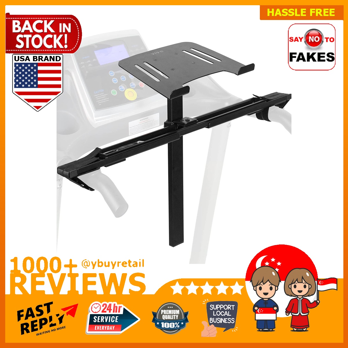 [BML] VIVOUSA Universal Laptop Treadmill Desk, Adjustable Ergonomic