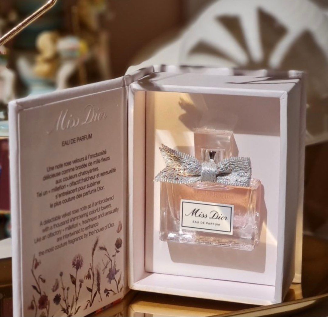 BNIB Christian Dior Millefiori Miss Dior EDP Miniature 5ml Beauty Personal Care Fragrance Deodorants on Carousell