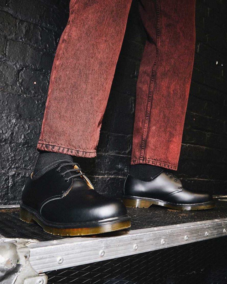 1461 pw black smooth cheap